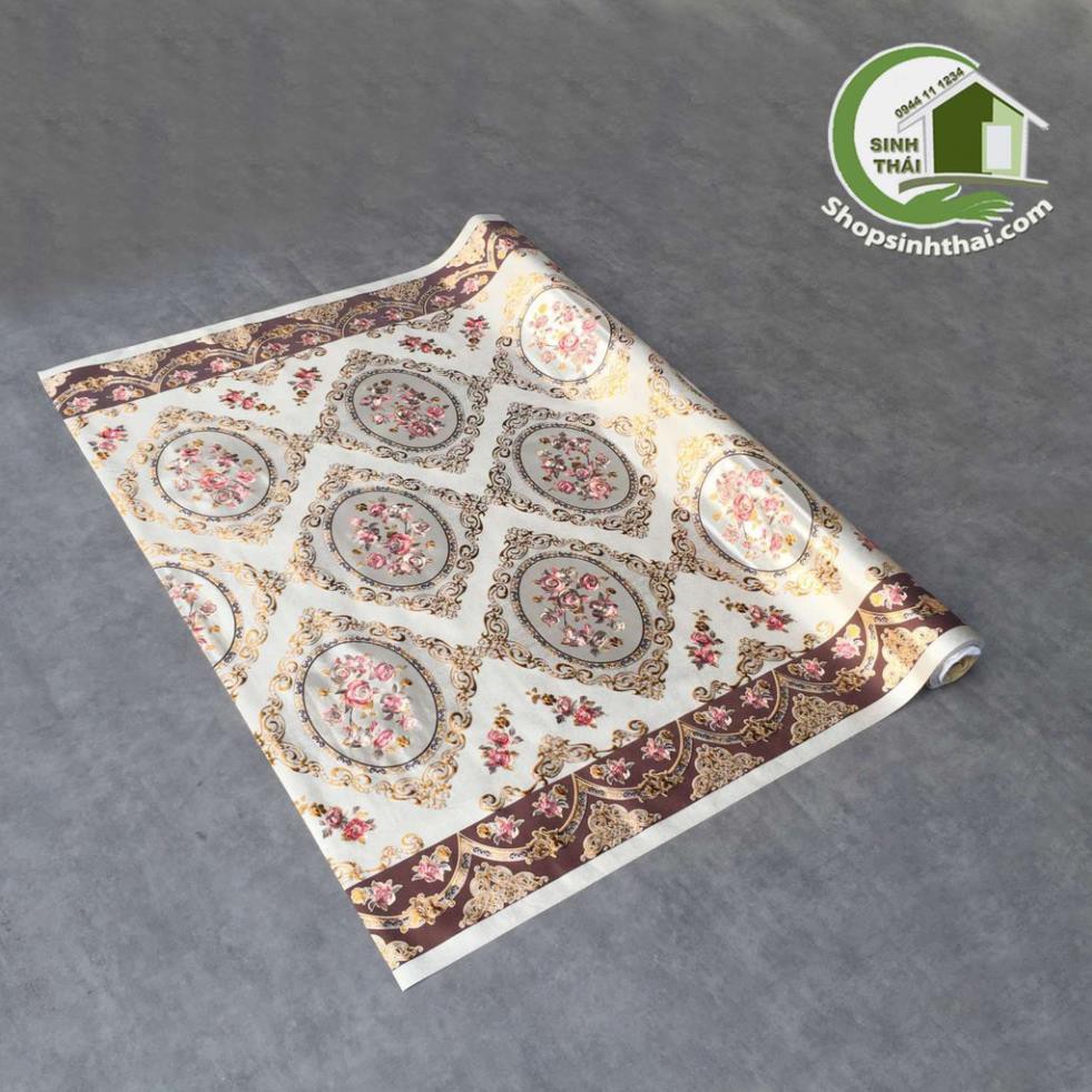 Khăn trải bàn 3D họa tiết nổi bằng nhựa không thấm nước - BÁN THEO TẤM - giao hoa văn ngẫu nhiên