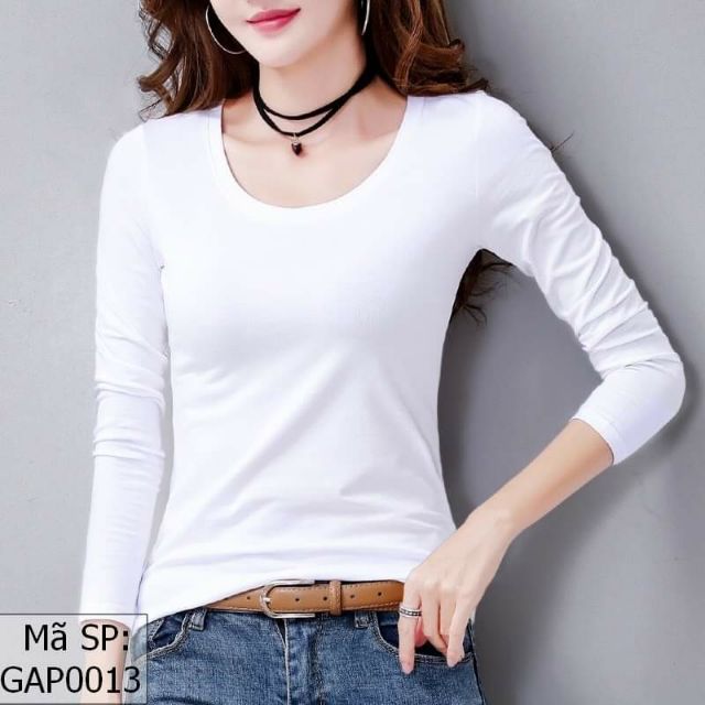 Bán sỉ áo thun nữ dài tay cổ tròn | BigBuy360 - bigbuy360.vn