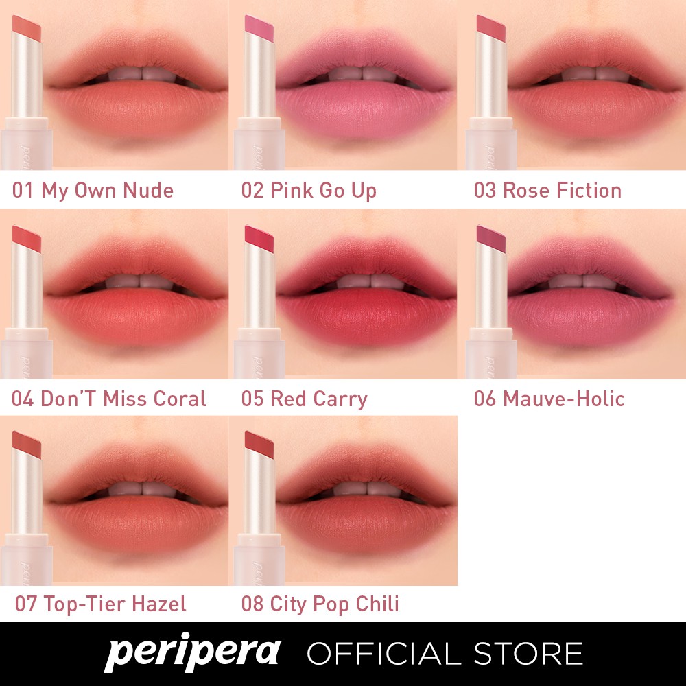 Thỏi Son Lì Peripera Màu Sắc Thời Trang 3g | BigBuy360 - bigbuy360.vn
