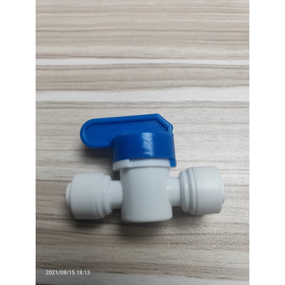 Van xả tay, van xả ngang máy lọc nước dây phi 6mm, dây phi 10 mm, van xả ngang