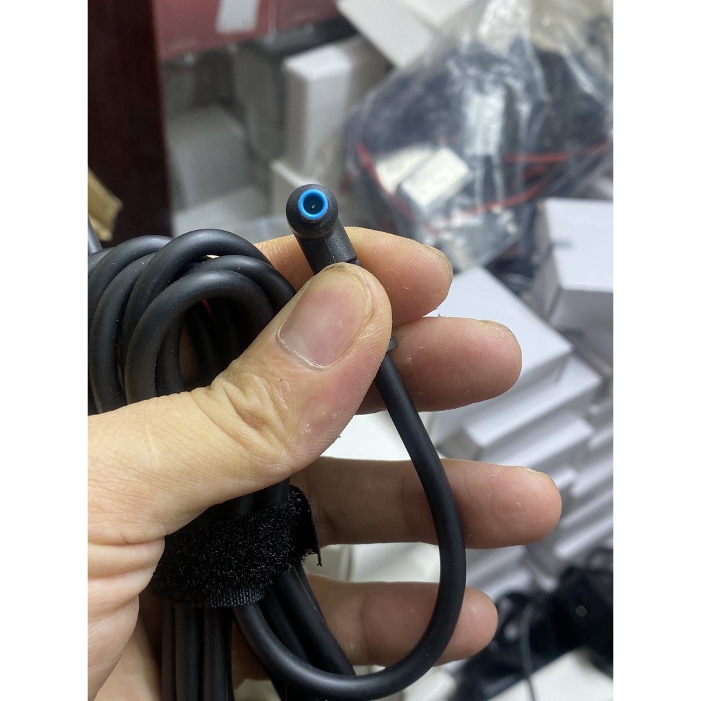 Dây Cáp Nguồn DC HP Chân Nhỏ Màu Xanh 4.5 * 3.0mm