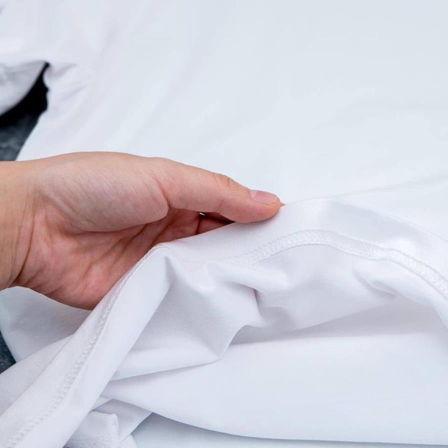 Áo Free Frie [MẪU MỚI] cổ tròn cotton màu trắng in hình 3D sắc nét Lãng Khách Nữ Hiệp mới