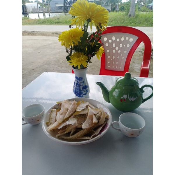 mứt vỏ bưởi