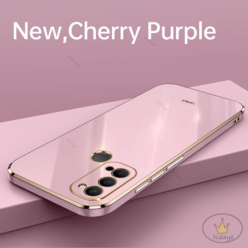 Ốp Lưng Realme 7i C17 7PRO 8 8PRO 8 5G 9 PRO 9 PRO+ 8i Thoại Màu Trơn Hình Máy Ảnh Cho Ốp Điện Realme 7i 7Pro C17 NDYZB