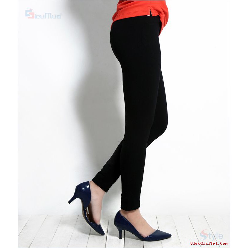 MS159 - quần legging 2 túi xéo 2 bên thun cotton kaki dẻo dày dặn co dãn tốt (chọn màu xem ảnh thật chụp sàn ạ)