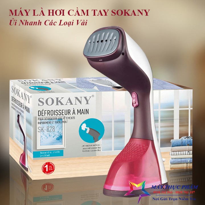 Máy là hơi nước cầm tay Sokany SK-828 Chính hãng