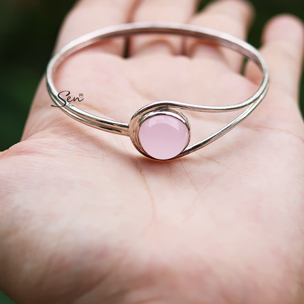 Vòng tay móc hột bạc 925 Senyda Jewelry VT004