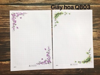 50 tờ giấy hoa Queenbee