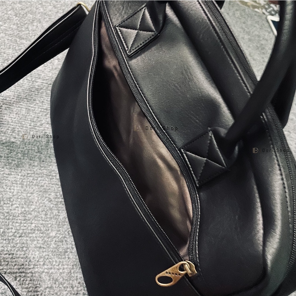 CẶP NAM CAO CẤP, CẶP DA CÔNG SỞ ĐỂ LAPTOP 17IN DORI