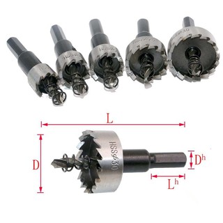 Mũi khoét thép gió HSS -Đường kính 12- 55mm(phukien303 xả hàng-có hàng sẵn)