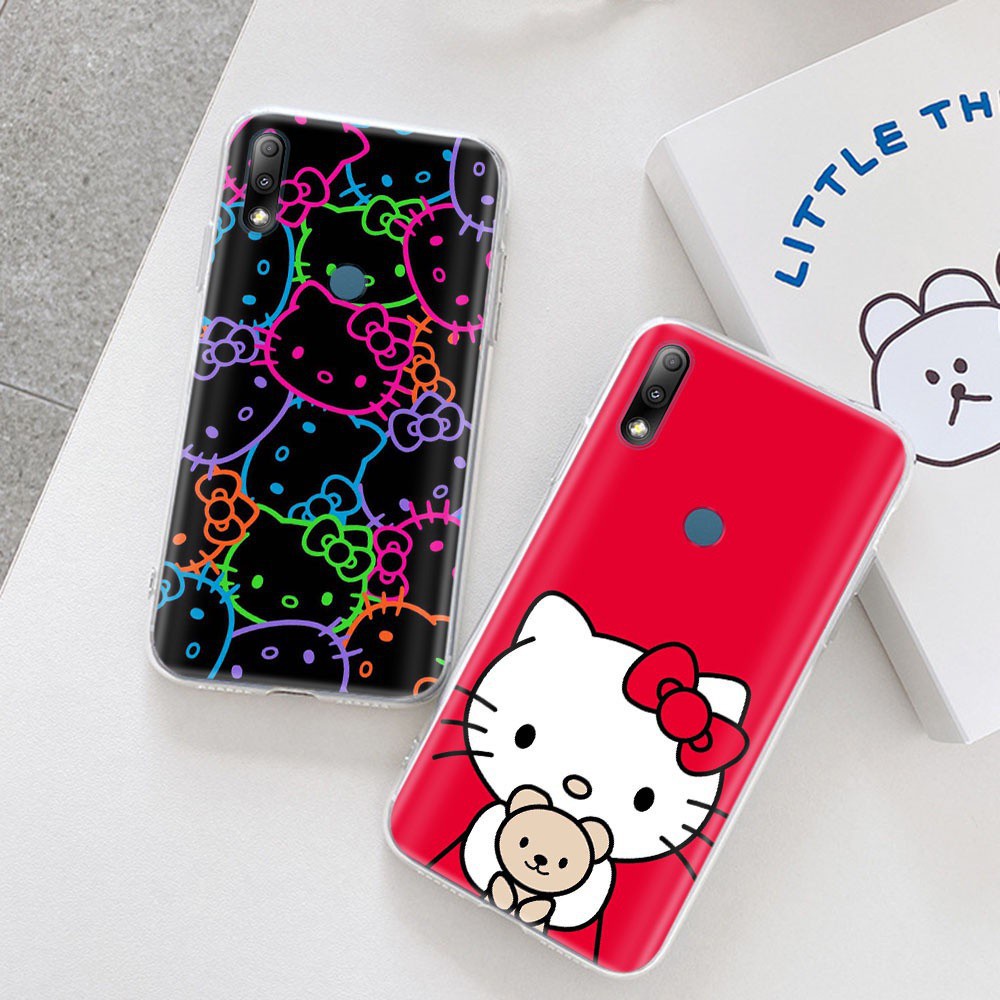 Ốp Điện Thoại Mềm Trong Suốt Hình Hello Kitty Cho Asus Zenfone Max Plus Shot 4 Selfie M1 M2 Peg4S Pro