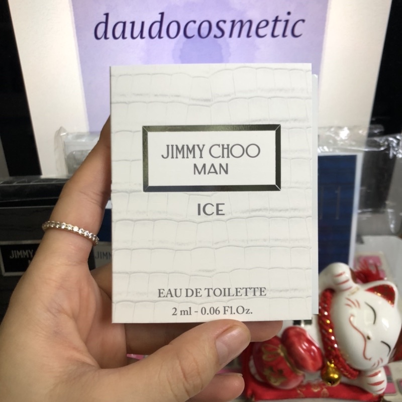 [ vial ] Nước hoa Jimmy Choo Man Intense - Ice - Blue EDT 2ml