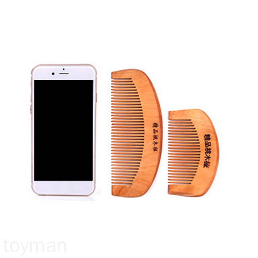 [Hàng mới về] Lược Chải Tóc Bằng Gỗ Tự Nhiên Chống Tĩnh Điện Phong Cách Trung Hoa Tiện Dụng