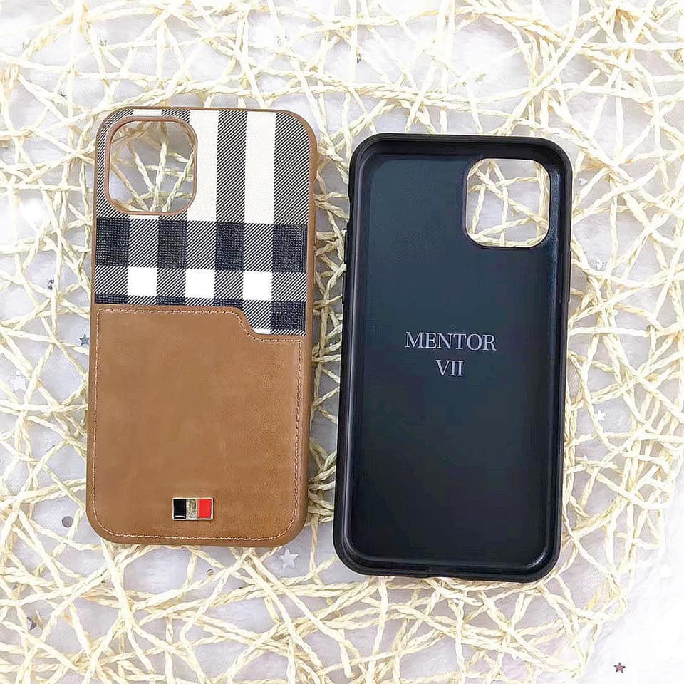 Ốp lưng Iphone 12 / Pro / Pro max Mentor có ngăn thẻ cao cấp