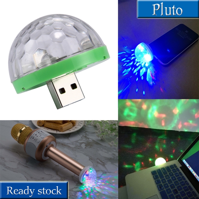 Đèn LED tạo hiệu ứng ánh sáng nhiều màu sắc có cổng USB dùng cho quầy bar