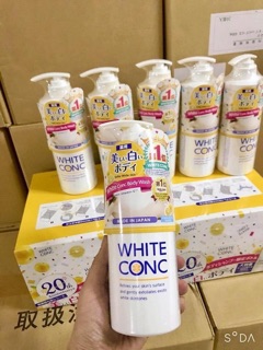 SỮA TẮM WHITE CONC 600ml
