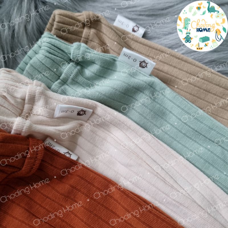 Bộ Bổ Trụ Cổ Tròn Cotton Tăm Dày Cookie C4 • 12-18m 18-24M 2-3Y • Choding Home