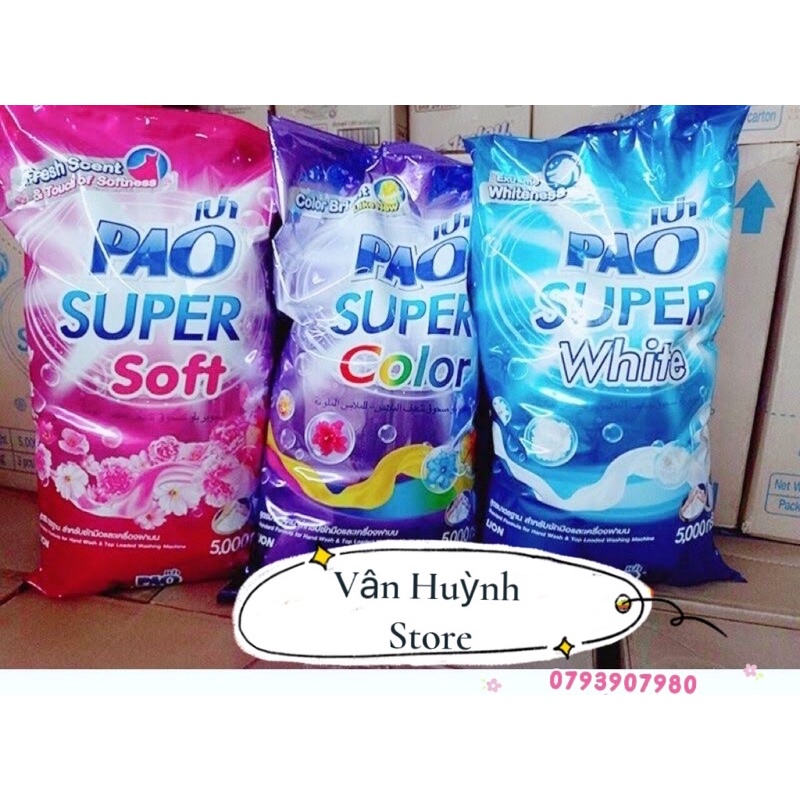 Bột giặt Pao 5kg Thái Lan
