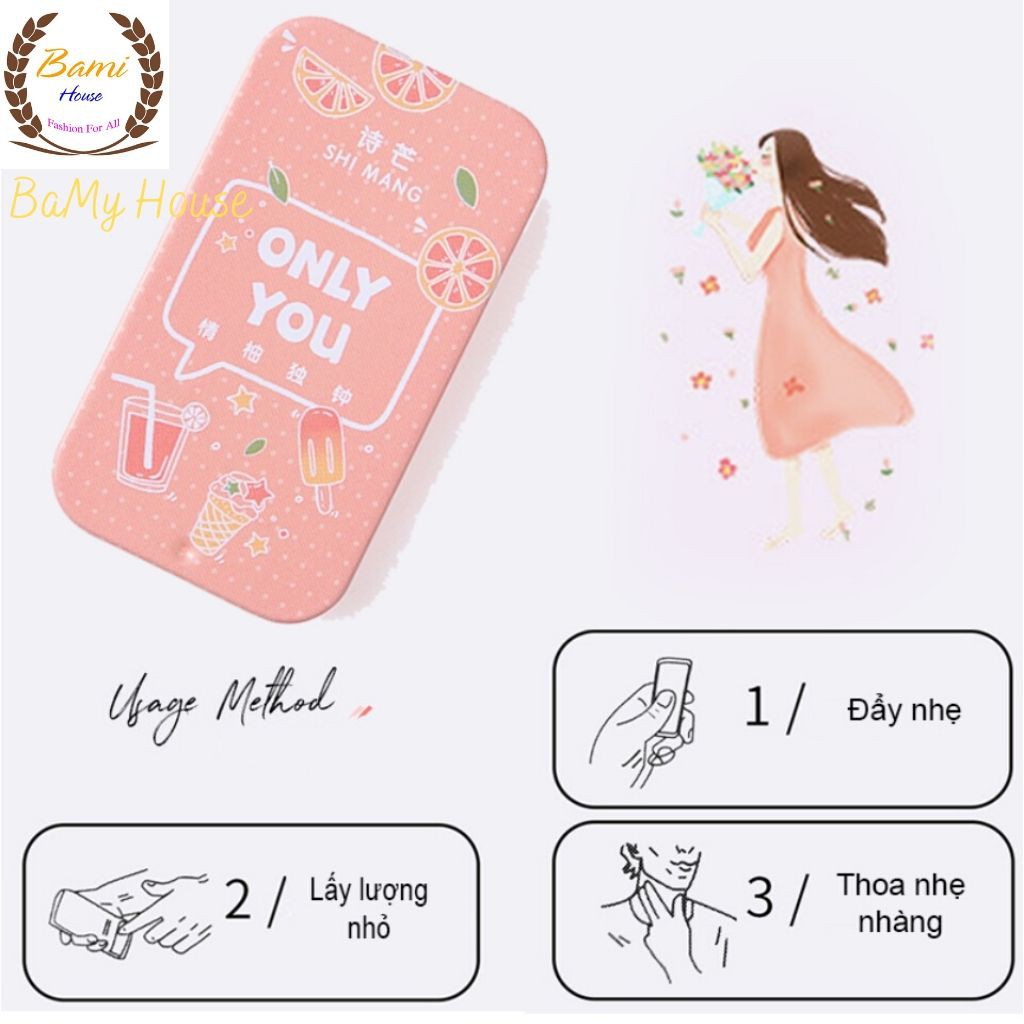 Nước hoa khô 🌸FREESHIP🌸 Nước hoa khô dạng sáp shi mang hàng nội địa trung siêu hot