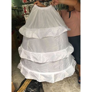 Ảnh chụp Phụ kiện cưới giang - Tùng xoè váy cưới 3 tầng không lưới hàng sản xuất tại việt nam tại TP. Hồ Chí Minh