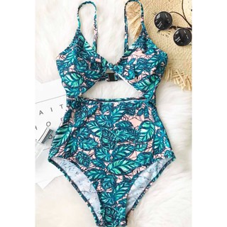 Bikini cut out hoa xanh hotgirl 2019