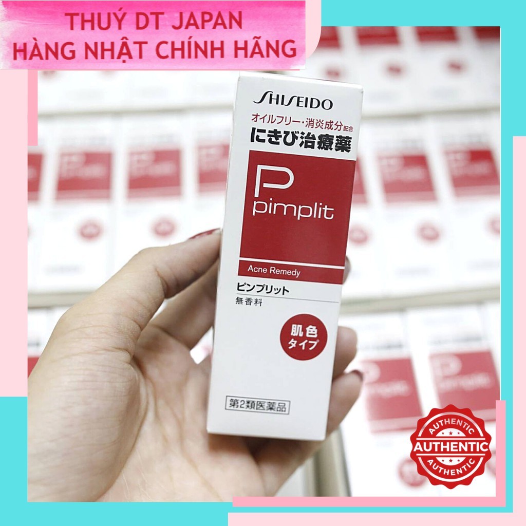 Kem mụn Pimplit Nhật Bản (Có màu)