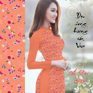 Vải áo dài Lụa tằm ý