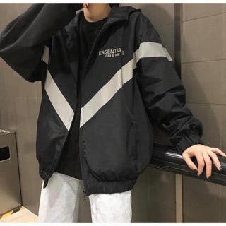 ÁO KHOÁC ESSENTIALS UNISEX ( ẢNH THẬT 100%)