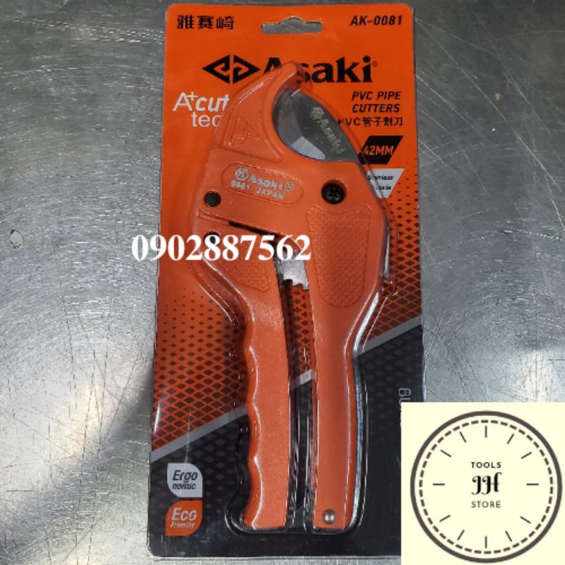 Kéo cắt ống nhựa PVC Asaki 42mm  AK-0081