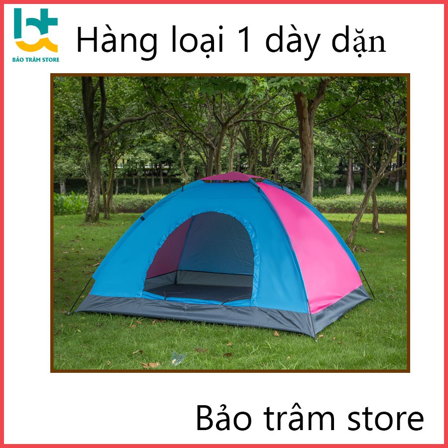 Lều cắm trại, Lều trại dã ngoại picnic ngoài trời 3 4 người tự bung hàng dày dặn