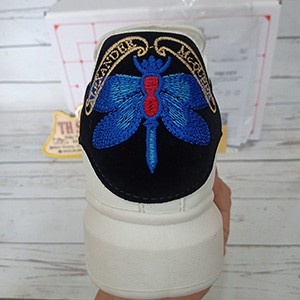 Giày Thể Thao Nam Nữ MCQ Gót Nhung Đen Full Size 36-43 | BigBuy360 - bigbuy360.vn