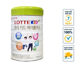 Combo 2 lon Sữa Lotte Kid A+ 760g Hàn quốc - Sữa tăng chiều cao cân nặng DATE T5.2026