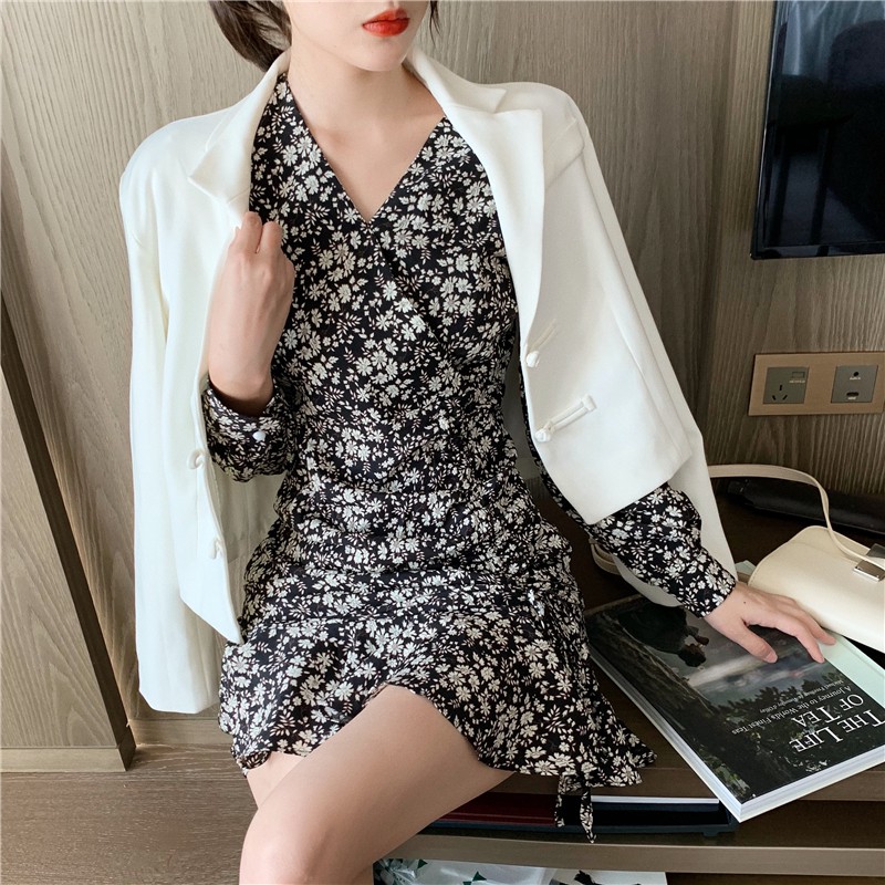 ĐẦM VÁY HOA NỮ ĐI TIỆC DẠO PHỐ ULZZANG | BigBuy360 - bigbuy360.vn