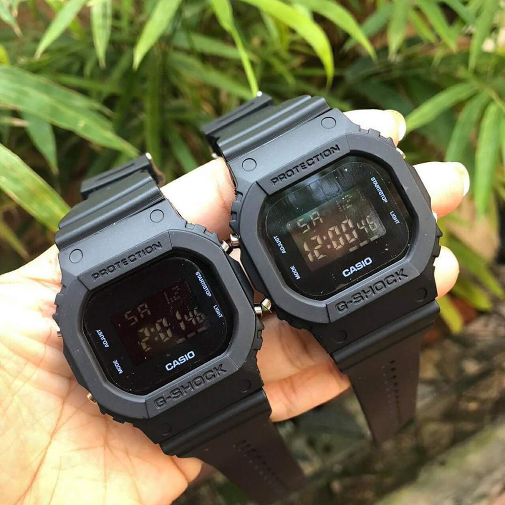 Đồng hồ nam dây nhựa SHOCK DW-5600E-1VDF + TẶNG KÈM HỘP THIẾC