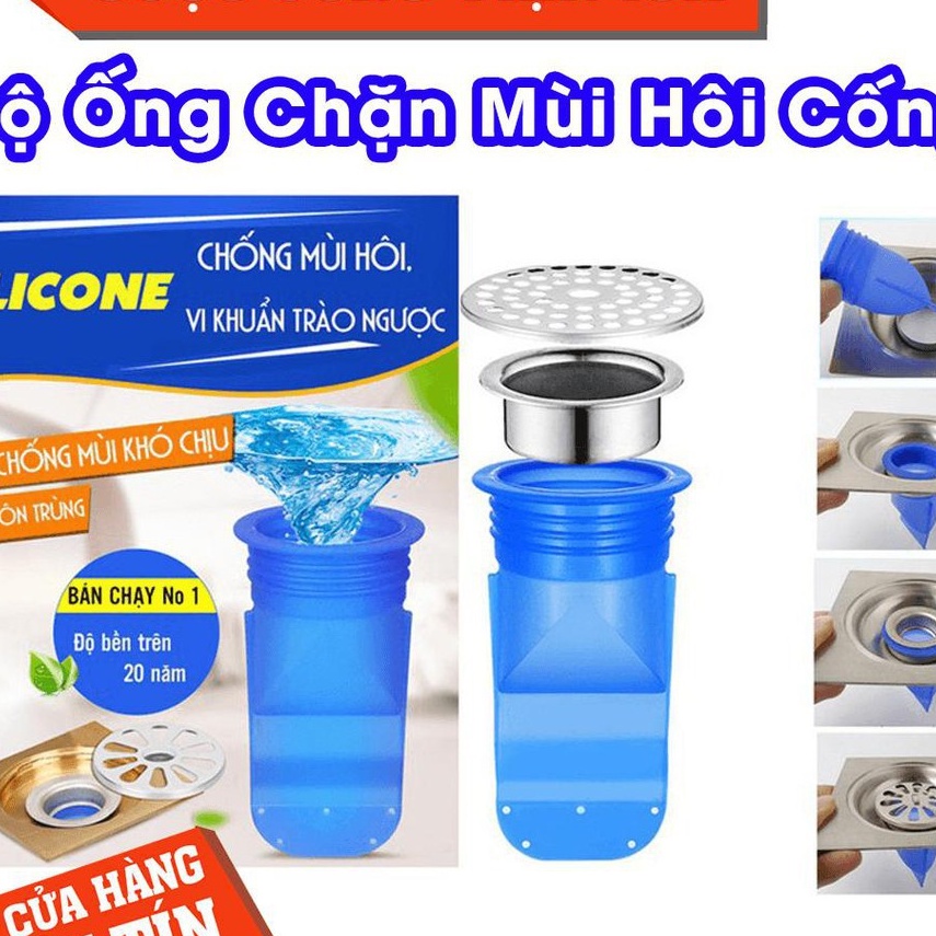 Bộ Ống Chặn Mùi Hôi CốngỐng Chặn Mùi Hôi Cống HIỆU QUẢ khử mùi 99%