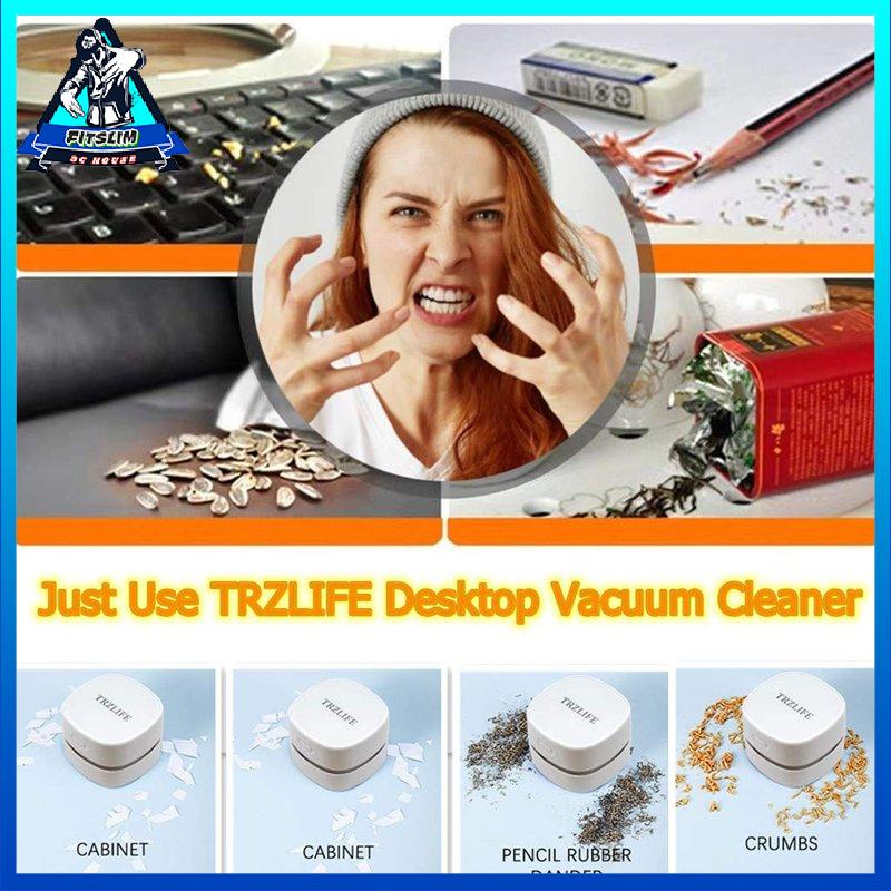 [Fitslim] Desk Vacuum Cleaner Mini Vacuum For Desk High Suction Material Crumbs Dirt