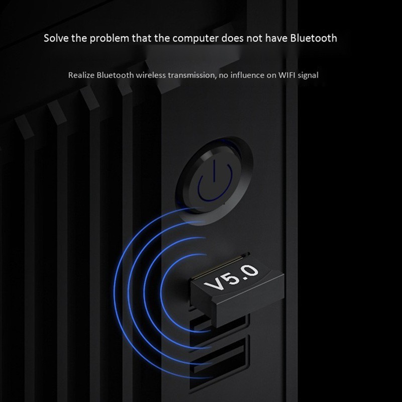 Bluetooth Audio Receiver USB Bluetooth 5.0 Bluetooth Adapter Desktop Computer Driver Free CD