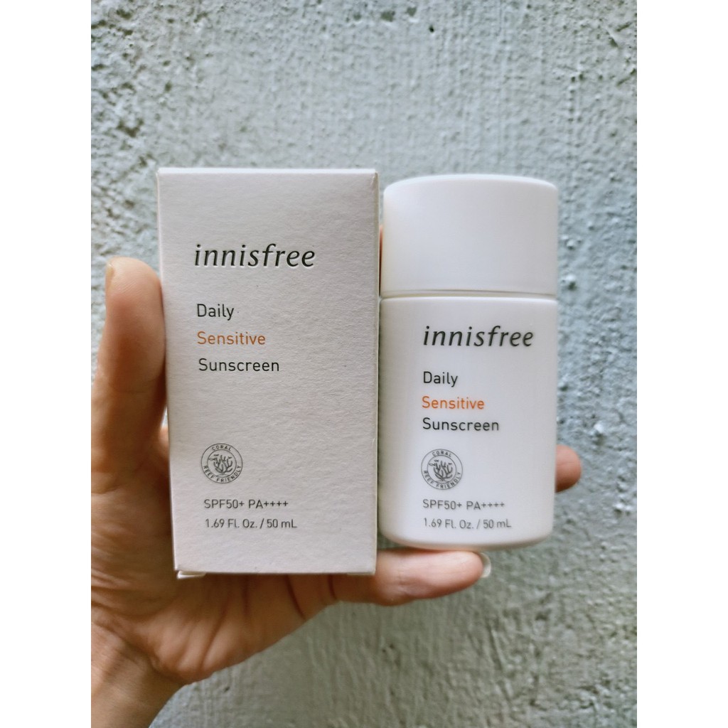 Kem chống nắng Innisfree Daily Sensitive Sunscreen SPF50+ PA++++ 50ml