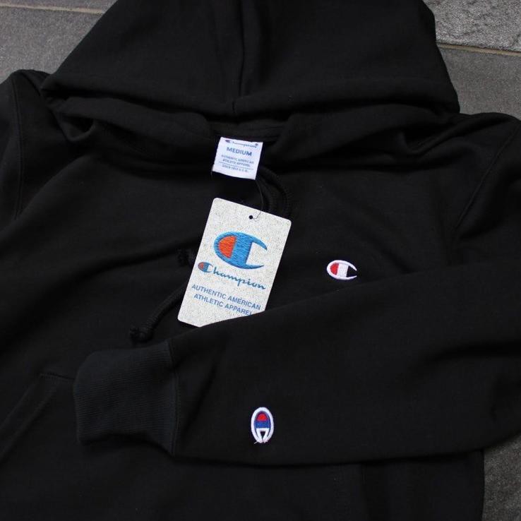 Áo Hoodie In Chữ Champion Phong Cách Nhật Bản Cá Tính