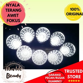 Đèn Led 8 mắt hình Oval 24W cho xe hơi/xe tải
