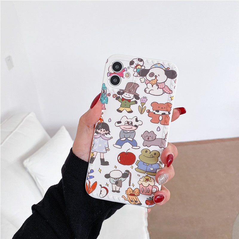 iPhone 6 6s plus 7 8 plus  phone case is suitable for new product love photo frame creative silicone mobile phone soft shell iphone12