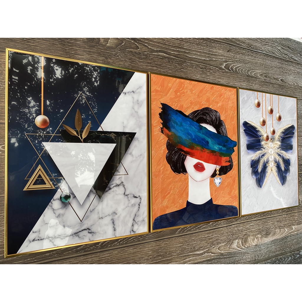 Tranh Tráng Gương, Tranh Treo Tường Phòng Khách, Phòng Ngủ, Cầu Thang chất liệu cao cấp, hình ảnh bóng đẹp | Tranh 888