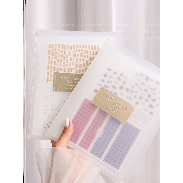 Sổ đựng sticker bìa trong