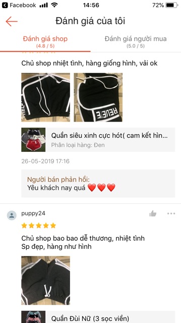 Quần Short Nữ In Chữ  Size Đại