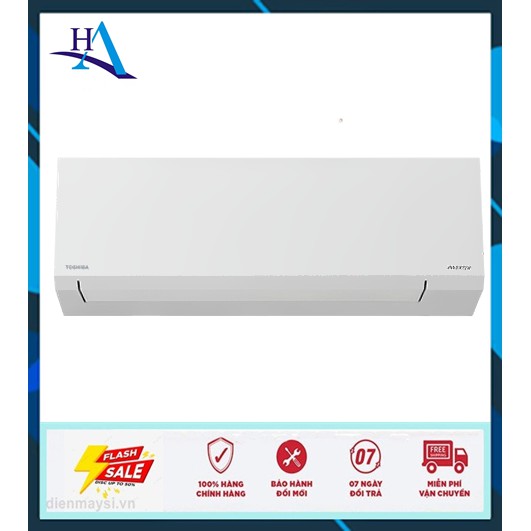 Máy Lạnh TOSHIBA Inverter 1.5 HP RAS-H13E2KCVG-V (Miễn phí giao tại HCM-ngoài tỉnh liên hệ shop)