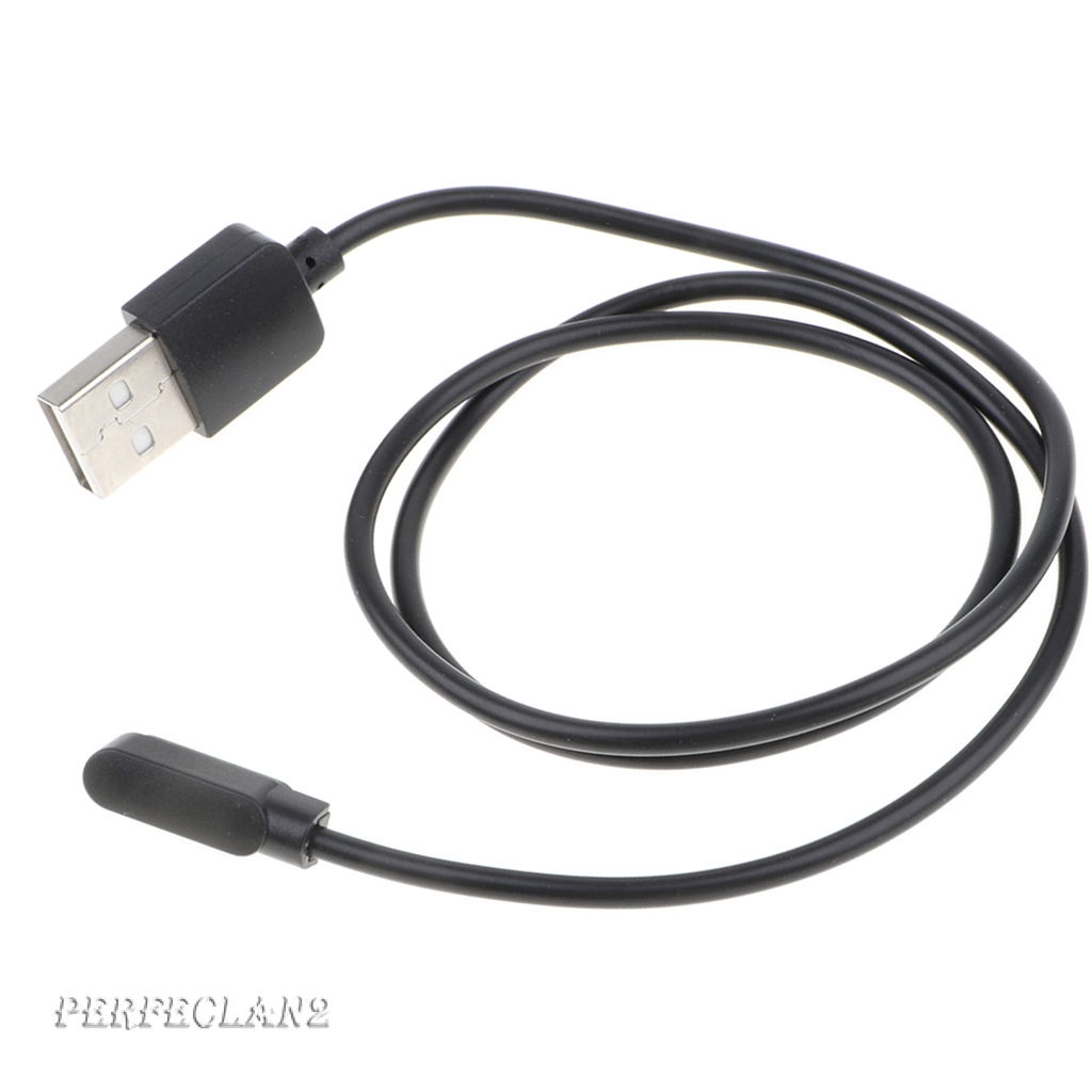 2 Pin USB Charging Cable Cradle Replacement for Smart Watch Black