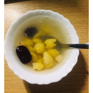 ❤Set Bạch quả hạt sen táo đỏ yến chưng đường phèn.