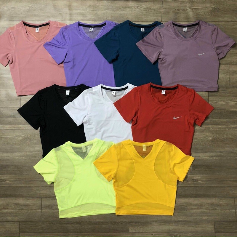 Áo croptop thể thao nữ