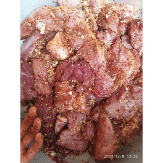 thịt lợn gác bếp thịt lợn sấy 1kg (tặng kèm sốt chấm)