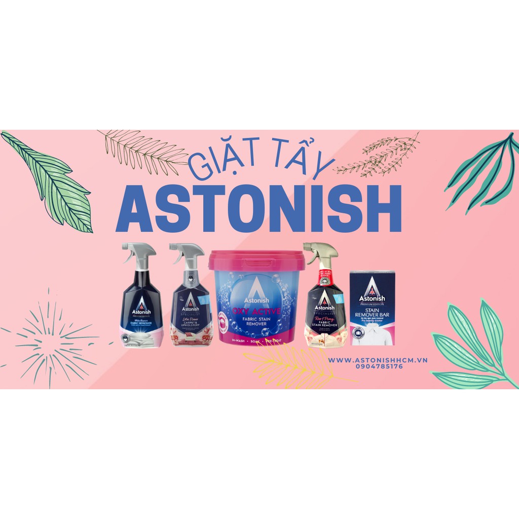 Bình xịt tẩy nỉ thảm Astonish C6720